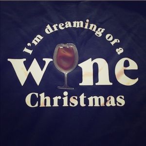 NEW Fifth Sun I’m Dreaming of a Wine Christmas Sweatshirt